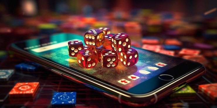 Tampilan navigasi platform pada perangkat mobile